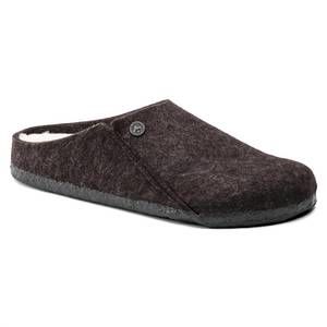 NEW BIRKENSTOCK men's zermatt shearling slipper in mocha